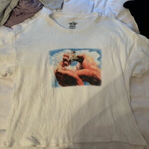 Boys lie oversized shirt
